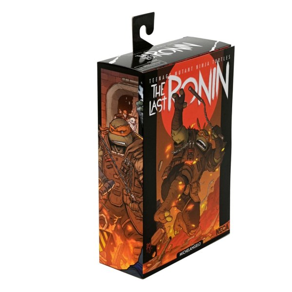 Figura de Michelangelo Ultimate Flashback de las Tortugas Ninja (El Último Ronin) 18 cm