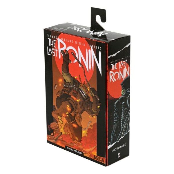 Figura de Michelangelo Ultimate Flashback de las Tortugas Ninja (El Último Ronin) 18 cm