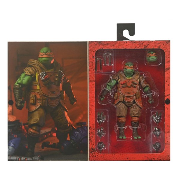 Figura de Michelangelo Ultimate Flashback de las Tortugas Ninja (El Último Ronin) 18 cm