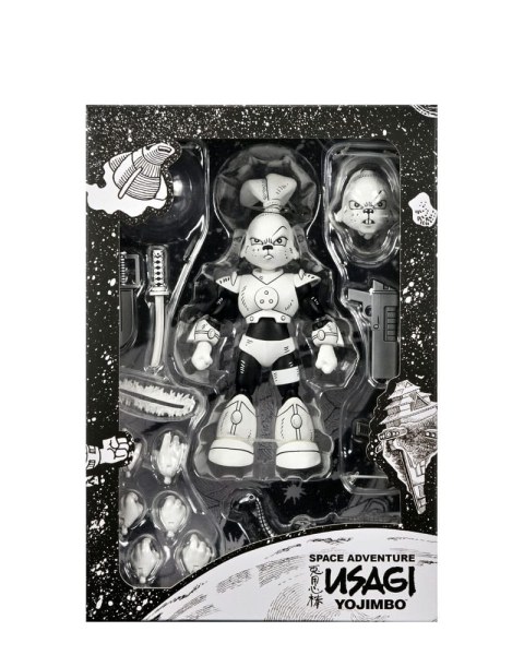 Figura de Usagi Yojimbo Espacial Figura Usagi Yojimbo Blanco y Negro 18 cm