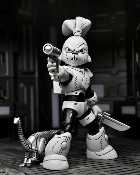 Figura de Usagi Yojimbo Espacial Figura Usagi Yojimbo Blanco y Negro 18 cm