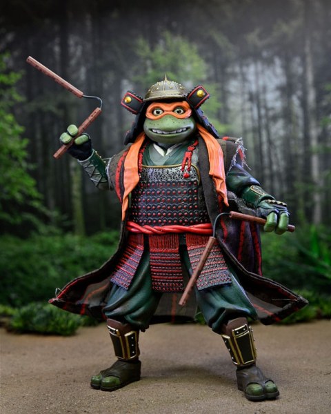 Figuras de Leonardo y Michelangelo de 7 pulgadas de las Tortugas Ninja 3 ( paquete de 2)