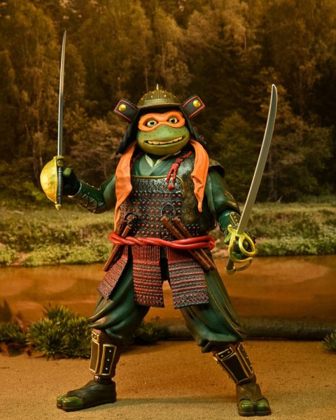Figuras de Leonardo y Michelangelo de 7 pulgadas de las Tortugas Ninja 3 ( paquete de 2)