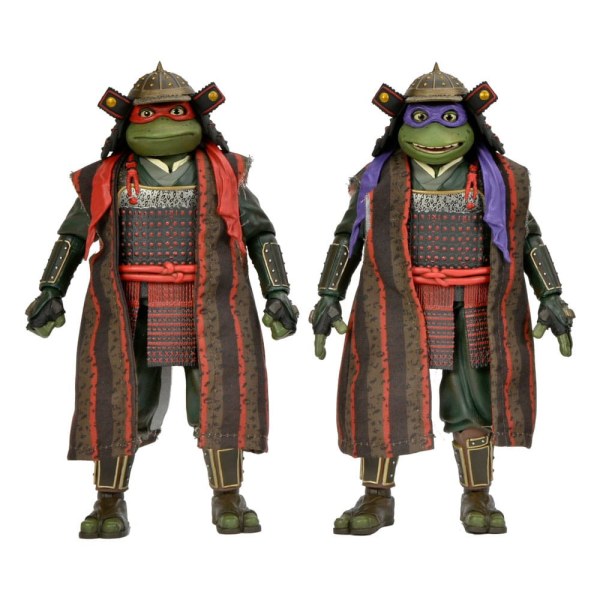 Figuras de las Tortugas Ninja 3 (paquete de 2): Donatello y Raphael (18 cm)