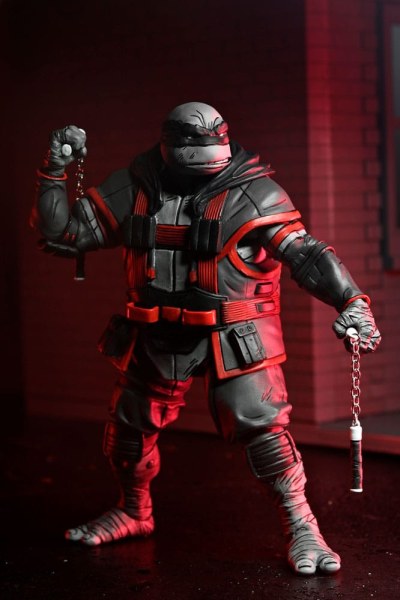 Tortugas Ninja (El Último Ronin Los Años Perdidos) Figura Michelangelo Vigilante Nocturno 18 cm