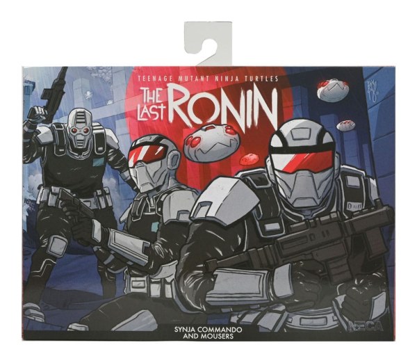 Figura de Synja Commando con Mousers de las Tortugas Ninja (Los Últimos Ronin) 18 cm