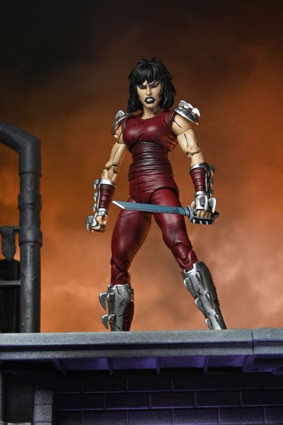 Figura de Karai de las Tortugas Ninja (Mirage Comics) (Ciudad en Guerra) 18 cm