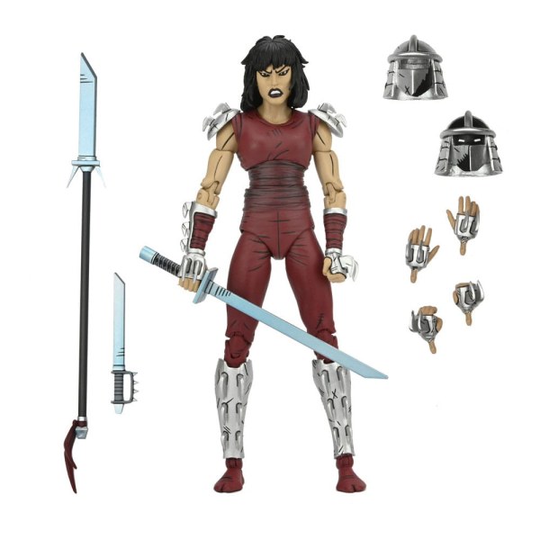 Figura de Karai de las Tortugas Ninja (Mirage Comics) (Ciudad en Guerra) 18 cm