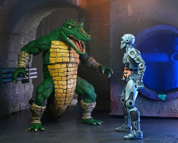 Figura de Leatherhead de las Tortugas Ninja (Mirage Comics) 21 cm