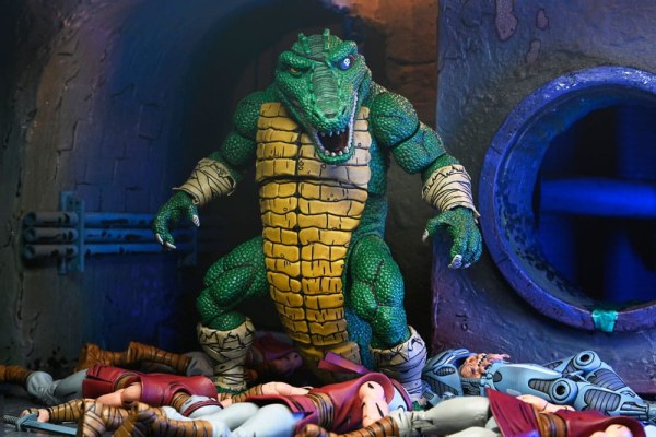 Figura de Leatherhead de las Tortugas Ninja (Mirage Comics) 21 cm