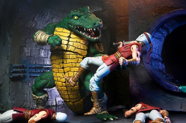 Figura de Leatherhead de las Tortugas Ninja (Mirage Comics) 21 cm