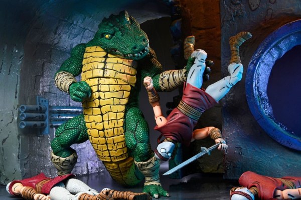 Figura de Leatherhead de las Tortugas Ninja (Mirage Comics) 21 cm