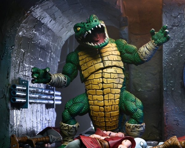 Figura de Leatherhead de las Tortugas Ninja (Mirage Comics) 21 cm