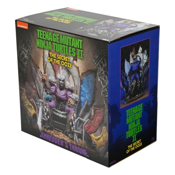 Tortugas Ninja 2: El Secreto del Moco Diorama Trono de Destructor 27 cm