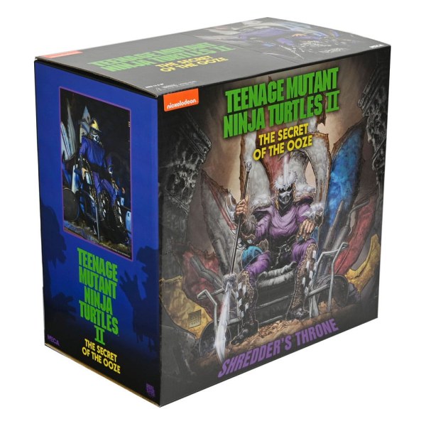 Tortugas Ninja 2: El Secreto del Moco Diorama Trono de Destructor 27 cm