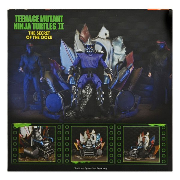 Tortugas Ninja 2: El Secreto del Moco Diorama Trono de Destructor 27 cm