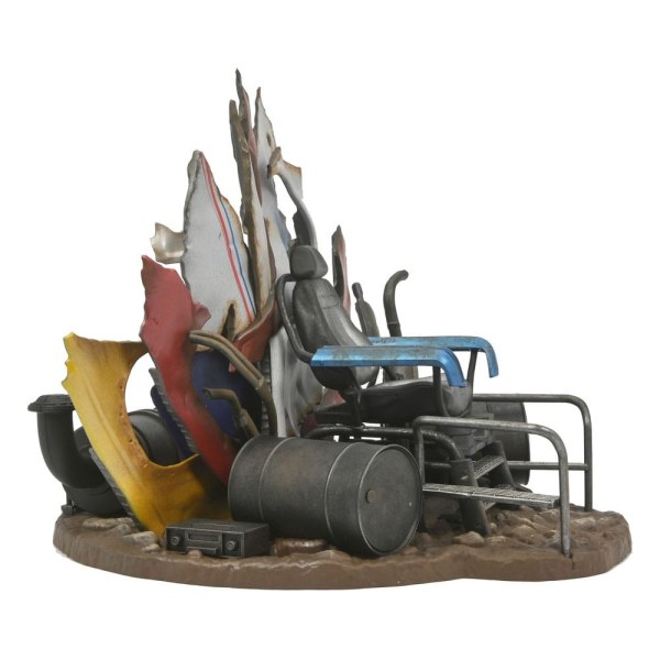 Tortugas Ninja 2: El Secreto del Moco Diorama Trono de Destructor 27 cm