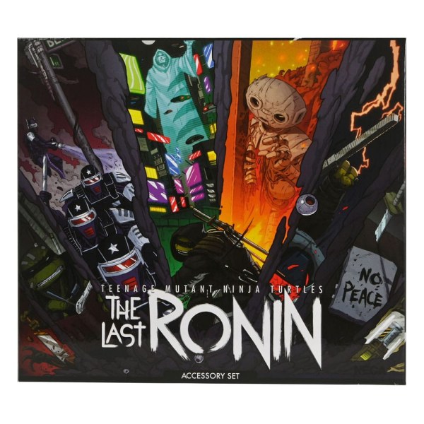 Accesorios para figuras de las Tortugas Ninja Adolescentes Mutantes Paquete de accesorios Last Ronin