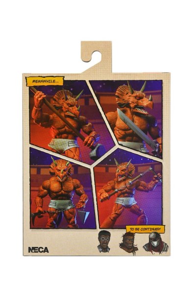 Figura de Gladiador Triceraton de las Tortugas Ninja (Mirage Comics) de 21 cm