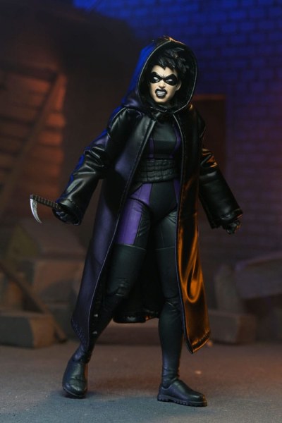 Figura de las Tortugas Ninja (El Último Ronin: Los Años Perdidos) Casey Marie con la Moto del Último Ronin 18 cm