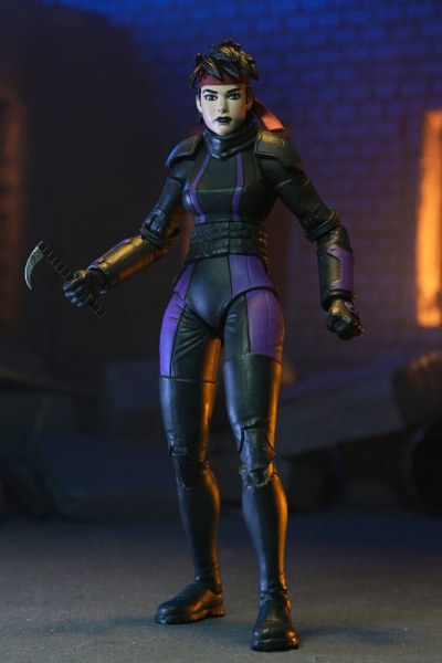 Figura de las Tortugas Ninja (El Último Ronin: Los Años Perdidos) Casey Marie con la Moto del Último Ronin 18 cm