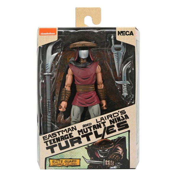 Figura de las Tortugas Ninja (Mirage Comics) Elite Ninja Classic Colors 18 cm