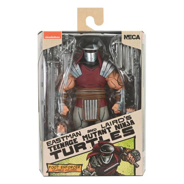 Figura de las Tortugas Ninja (Mirage Comics) Foot Enforcer Classic Colors 18 cm
