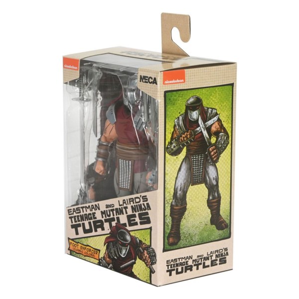 Figura de las Tortugas Ninja (Mirage Comics) Foot Enforcer Classic Colors 18 cm