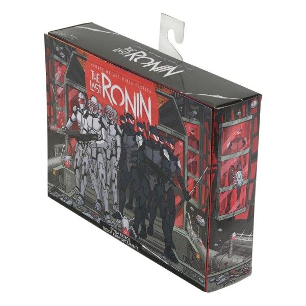 Tortugas Ninja (Los Últimos Ronin) pack de 2 figuras Synja Robots 18 cm