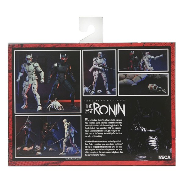Tortugas Ninja (Los Últimos Ronin) pack de 2 figuras Synja Robots 18 cm