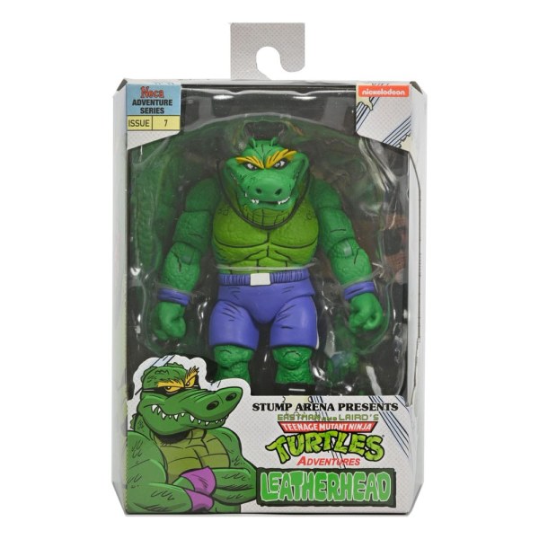 Figura de Leatherhead de lucha libre de las Tortugas Ninja (Archie Comics) de 18 cm