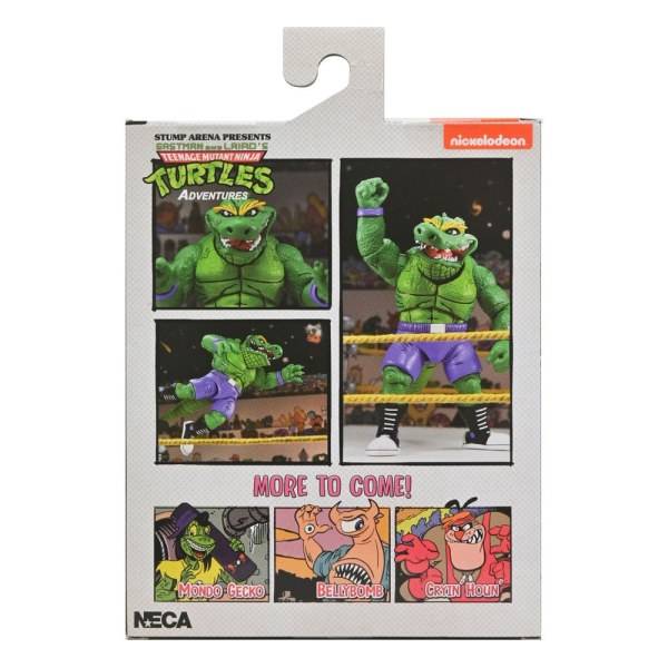 Figura de Leatherhead de lucha libre de las Tortugas Ninja (Archie Comics) de 18 cm