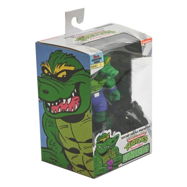 Figura de Leatherhead de lucha libre de las Tortugas Ninja (Archie Comics) de 18 cm