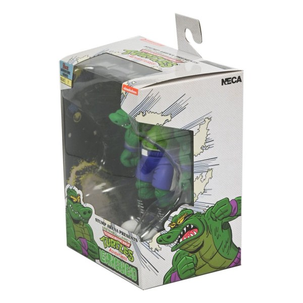 Figura de Leatherhead de lucha libre de las Tortugas Ninja (Archie Comics) de 18 cm