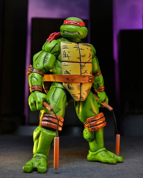 Figura de Miguel Ángel de las Tortugas Ninja (Mirage Comics) 18 cm