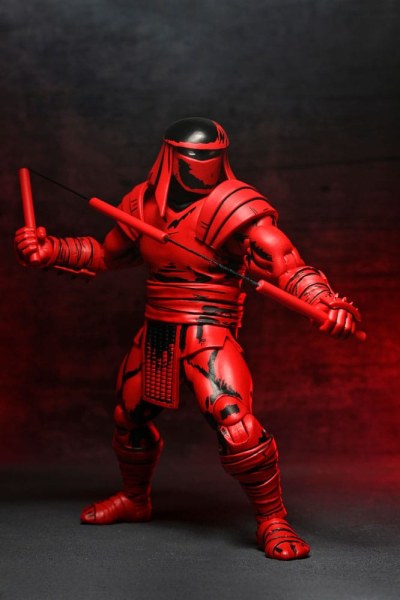Figura de Ninja Turtles (Mirage Comics) Red and Black Foot Enforcer 18 cm