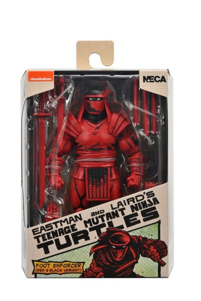 Figura de Ninja Turtles (Mirage Comics) Red and Black Foot Enforcer 18 cm