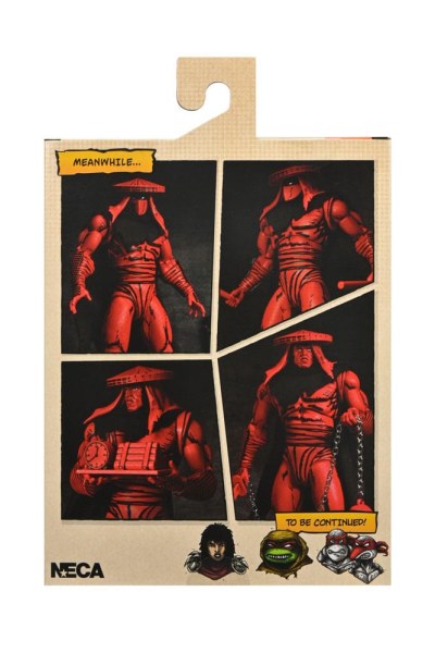 Figura de Asesino de Pie Rojo y Negro de las Tortugas Ninja (Mirage Comics) 18 cm