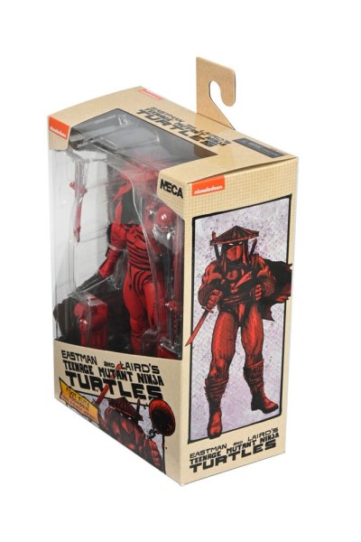 Figura de Asesino de Pie Rojo y Negro de las Tortugas Ninja (Mirage Comics) 18 cm