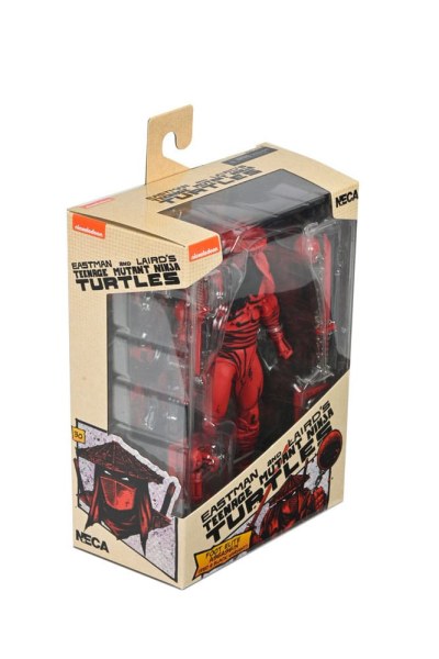 Figura de Asesino de Pie Rojo y Negro de las Tortugas Ninja (Mirage Comics) 18 cm
