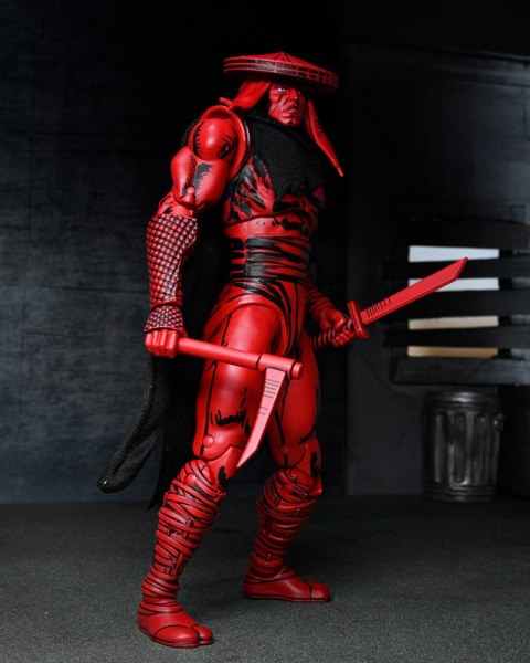Figura de Asesino de Pie Rojo y Negro de las Tortugas Ninja (Mirage Comics) 18 cm