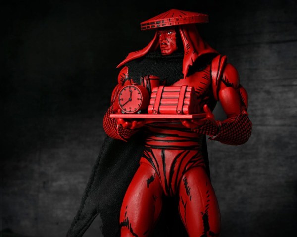 Figura de Asesino de Pie Rojo y Negro de las Tortugas Ninja (Mirage Comics) 18 cm