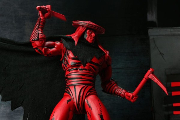 Figura de Asesino de Pie Rojo y Negro de las Tortugas Ninja (Mirage Comics) 18 cm