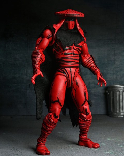 Figura de Asesino de Pie Rojo y Negro de las Tortugas Ninja (Mirage Comics) 18 cm