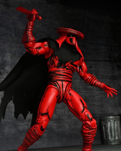 Figura de Asesino de Pie Rojo y Negro de las Tortugas Ninja (Mirage Comics) 18 cm