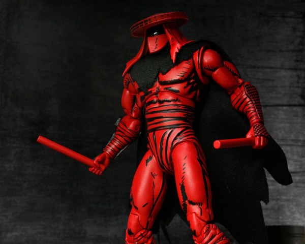 Figura de Asesino de Pie Rojo y Negro de las Tortugas Ninja (Mirage Comics) 18 cm