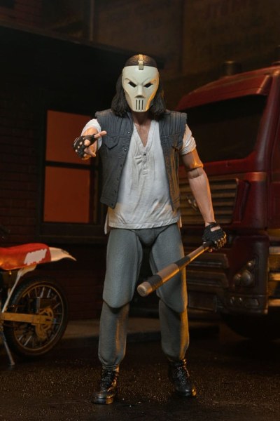 Figura de Casey Jones de la película Deluxe de las Tortugas Ninja (1990) de 18 cm.