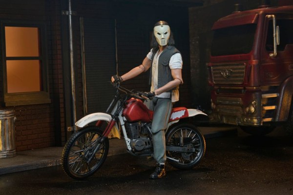 Figura de Casey Jones de la película Deluxe de las Tortugas Ninja (1990) de 18 cm.