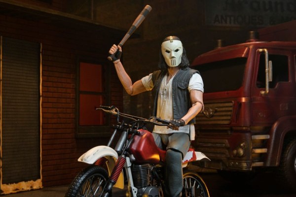 Figura de Casey Jones de la película Deluxe de las Tortugas Ninja (1990) de 18 cm.