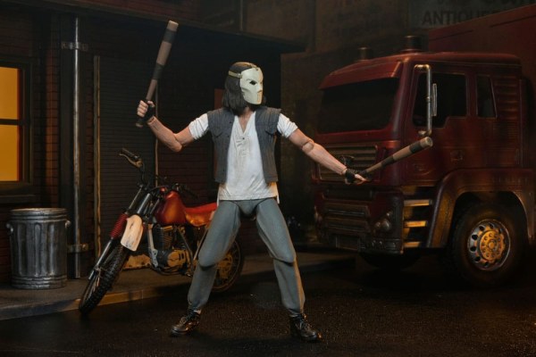 Figura de Casey Jones de la película Deluxe de las Tortugas Ninja (1990) de 18 cm.